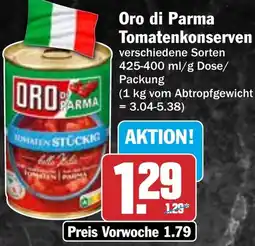 HIT Oro di Parma Tomatenkonserven Angebot