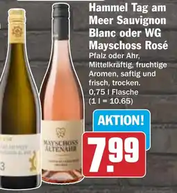 HIT Hammel Tag am Meer Sauvignon Blanc oder WG Mayschoss Rosé Angebot