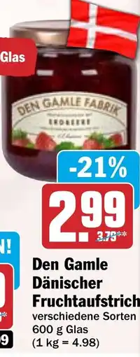 HIT Den Gamle Dänischer Fruchtaufstrich Angebot