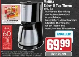 HIT Melitta Enjoy II Top Therm Angebot