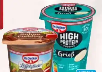 HIT Dr. Oetker Grütze, Sahne Pudding, Love It! oder High Protein Pudding Angebot