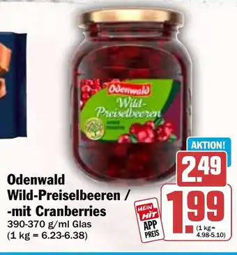 HIT Odenwald Wild Preiselbeeren -mit Cranberries Angebot