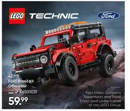 Galeria LEGO TECHNIC 42213 Ford Bronco Offroader Angebot