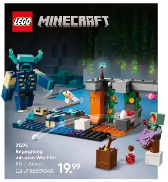 Galeria LEGO MINECRAFT 21274 Begegnung mit dem Wächter Angebot