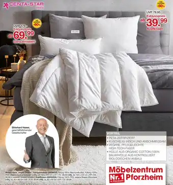 Möbelzentrum Pforzheim Centa-star ganzjahresbett ca. 135 x 200 cm Angebot