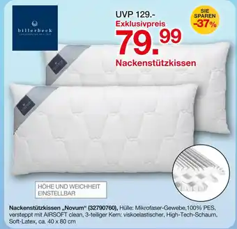 Möbelzentrum Pforzheim Billerbeck nackenstützkissen „novum“ Angebot