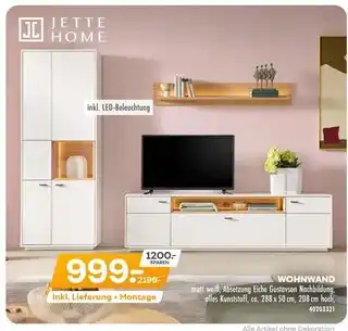 Möbel Kraft Jette home wohnwand Angebot