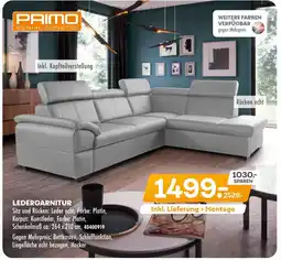Möbel Kraft Primo ledergarnitur Angebot