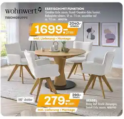Möbel Kraft Wohnwert esstisch mit funktion Angebot