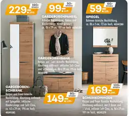 Möbel Kraft Garderobenbank Angebot