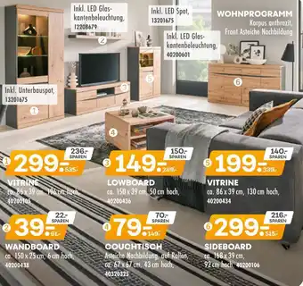 Möbel Kraft Vitrine Angebot