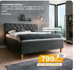 Möbel Kraft Polsterbettgestell Angebot