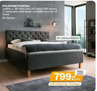 Möbel Kraft Polsterbettgestell Angebot