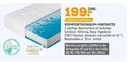 Möbel Kraft Komfortschaum-matratze Angebot