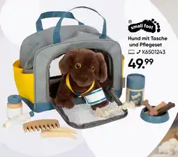 Galeria small foot Hund mit Tasche und Pflegeset Angebot