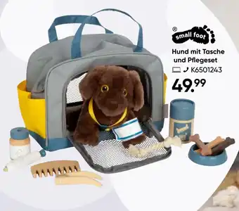 Galeria small foot Hund mit Tasche und Pflegeset Angebot