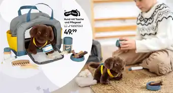 Galeria small foot Hund mit Tasche und Pflegeset Angebot