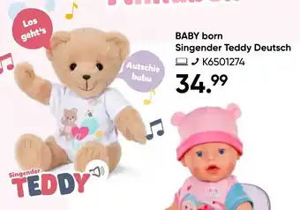Galeria BABY born Singender Teddy Deutsch Angebot