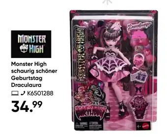 Galeria MATTEL Monster High schaurig schöner Geburtstag Draculaura Angebot