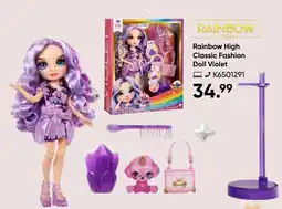 Galeria Rainbow High Classic Fashion Doll Violet Angebot