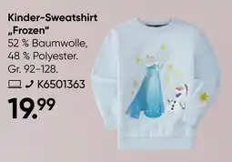 Galeria Kinder-Sweatshirt „Frozen" Angebot
