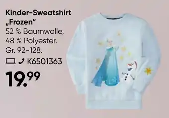 Galeria Kinder-Sweatshirt „Frozen" Angebot