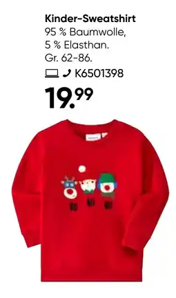 Galeria name it Kinder-Sweatshirt Angebot