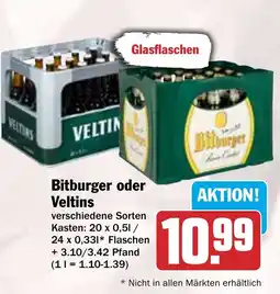 HIT Bitburger oder Veltins Angebot