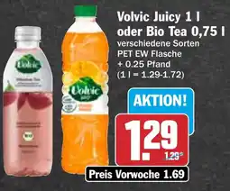 HIT Volvic oder Bio Tea Angebot