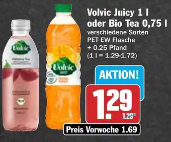 HIT Volvic oder Bio Tea Angebot