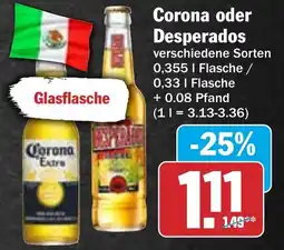 HIT Corona oder Desperados Angebot