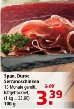 Multi Markt Span. Duroc Serranoschinken Angebot