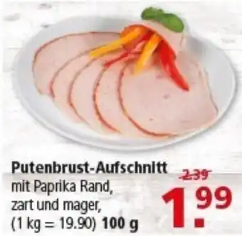 Multi Markt Putenbrust-Aufschnitt Angebot