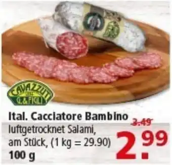 Multi Markt CAVAZZUT Ital. Cacciatore Bambino Angebot