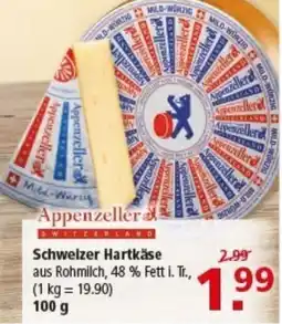 Multi Markt Appenzeller Schweizer Hartkäse Angebot