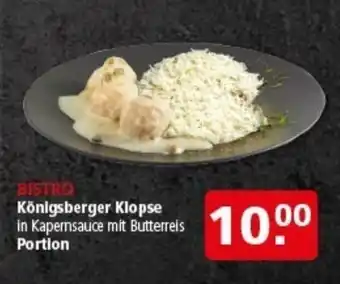 Multi Markt BISTRO Königsberger Klopse Angebot