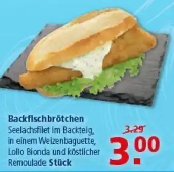 Multi Markt Backfischbrötchen Angebot