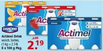 Multi Markt DANONE Actimel Drink Angebot