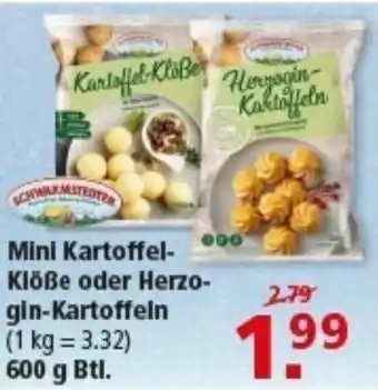 Multi Markt Mini Kartoffel- Klöße oder Herzo- gin-Kartoffeln Angebot