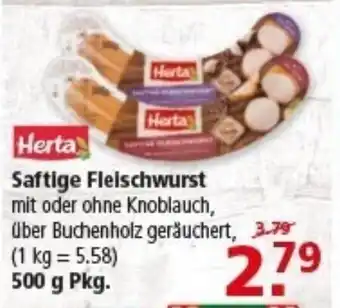 Multi Markt Herta Saftige Fleischwurst Angebot