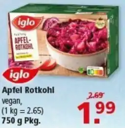 Multi Markt iglo Apfel Rotkohl Angebot