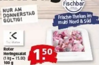 Multi Markt Roter Heringssalat Angebot