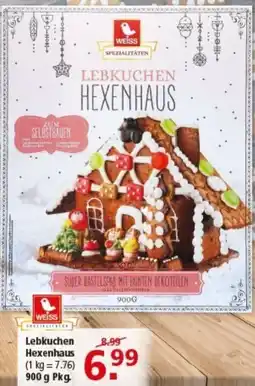 Multi Markt WEISS Lebkuchen Hexenhaus Angebot