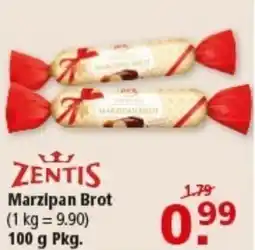 Multi Markt ZENTIS Marzipan Brot Angebot