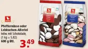 Multi Markt WEISS Pfeffernüsse oder Lebkuchen-Allerlei Angebot
