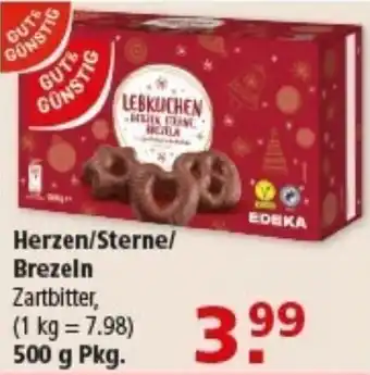 Multi Markt GUT&GUNSTIG Herzen/Sterne/ Brezeln Angebot