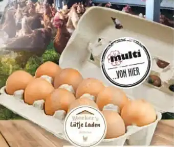 Multi Markt Bleeker's Lätje Laden Frische Eler 10er Pkg. Angebot