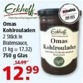 Multi Markt Eckhoff Omas Kohlrouladen Angebot