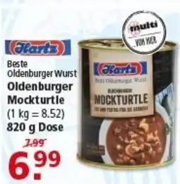 Multi Markt Harts Oldenburger Mockturtle Angebot