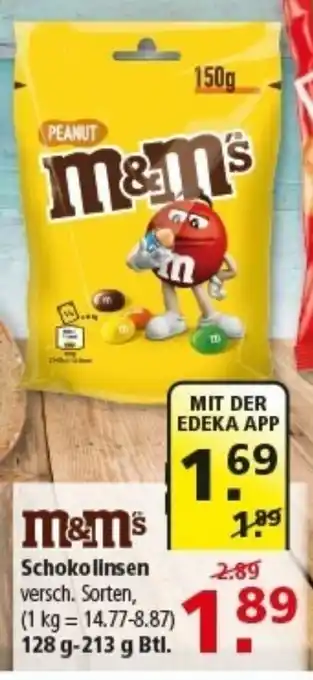 Multi Markt m&m's Schokolinsen Angebot